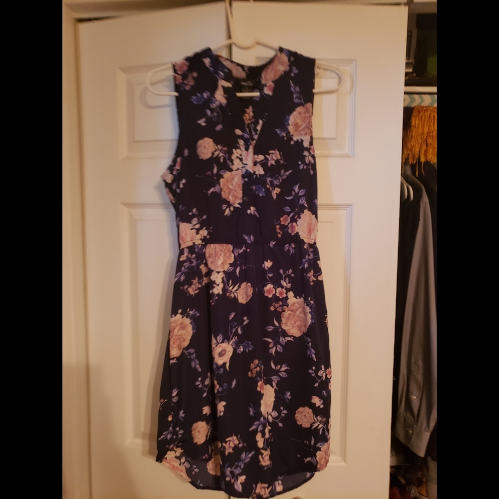 Spring Dress Navy